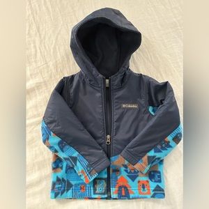 3T Columbia fleece jacket
